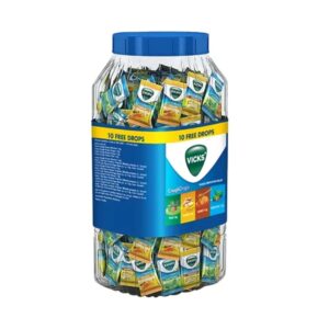 Cough Drops - 190 Count 5 Free Drops(Menthol/Ginger/Honey)